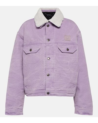 Purple Denim Jackets Women. Classic or Cropped Purple Denim Jackets for  Women - The Untidy Closet