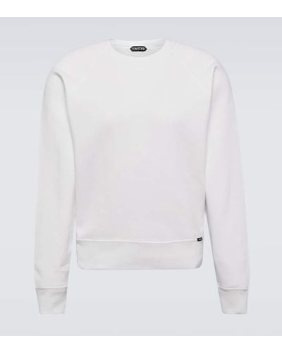 Tom Ford Sweatshirt aus Baumwolle - Weiß