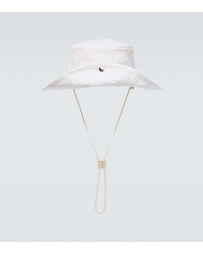 Jil Sander Hut aus Baumwolle - Weiß
