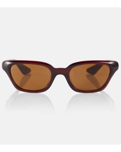 Khaite X Oliver Peoples 1983c Cat-eye Sunglasses - Brown