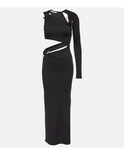 Christopher Esber Callisto Trinity Cutout Maxi Dress - Black