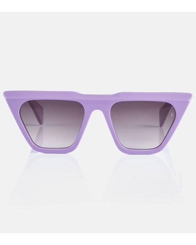 Jacques Marie Mage X Evangelie Smyrniotaki Eva Cat-eye Sunglasses - Purple