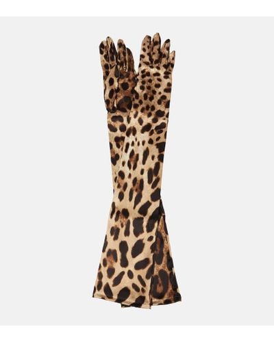 Dolce & Gabbana X Kim Kardashian Handschuhe - Mettallic