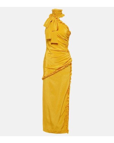 Alessandra Rich Dresses - Yellow