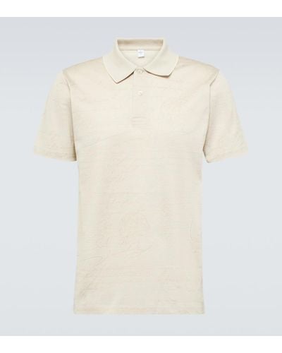 Berluti Cotton Polo Shirt - Natural