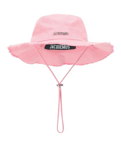 Jacquemus Le Bob Artichaut Cotton Hat - Pink