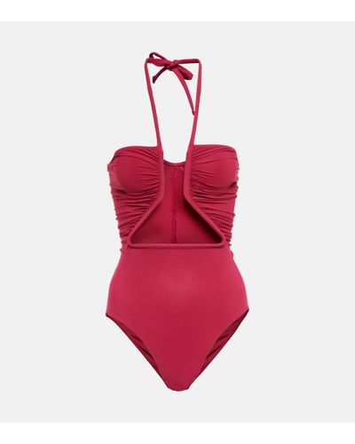 Rick Owens Prong Swimsuit - Red