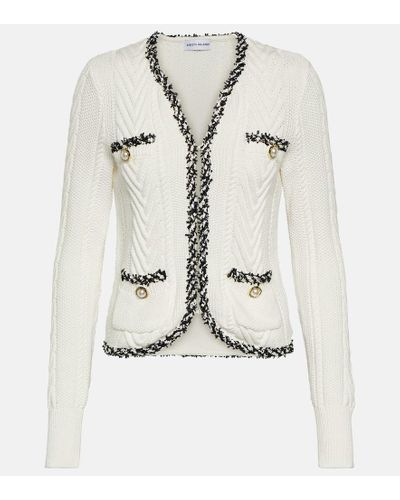 Rebecca Vallance Demy Cable-knit Cardigan - Natural