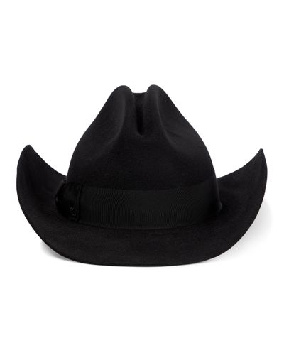 Gucci Wool Felt Cowboy Hat - Black