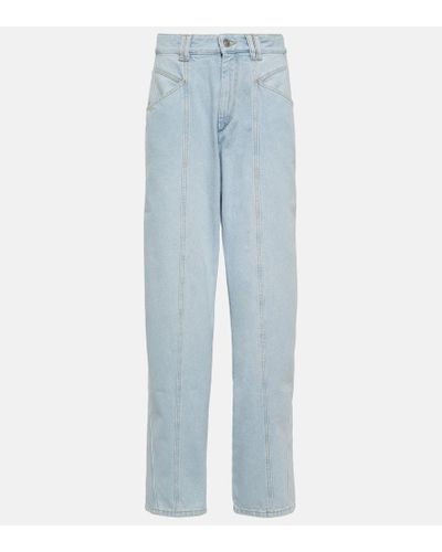 Isabel Marant Wide-Leg Jeans Vetan - Blau