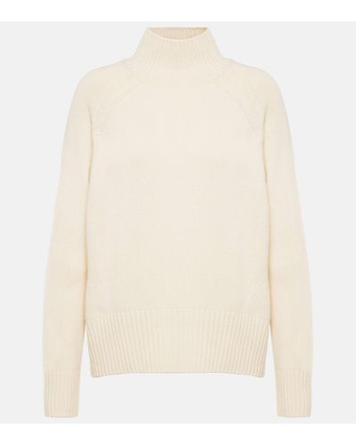 Jardin Des Orangers Wool And Cashmere Turtleneck Jumper - White