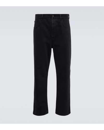 The Row Cortland Bootcut Jeans - Black