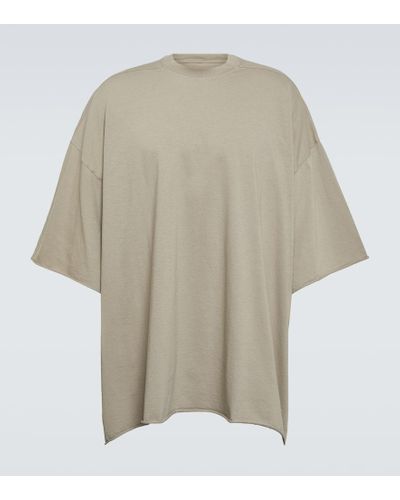 Rick Owens Camiseta Tommy en jersey de algodon - Neutro