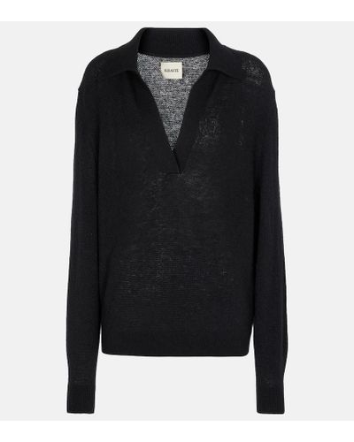 Khaite Cashmere Sweater - Black