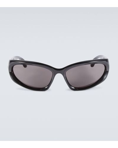 Balenciaga Oval Sunglasses - Grey