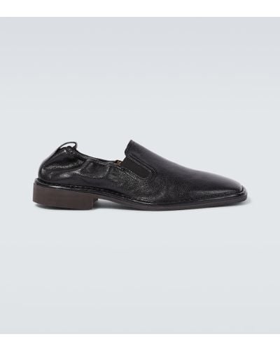 Lemaire Slip-Ons aus Leder - Schwarz