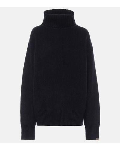 Extreme Cashmere N°20 Oversize Xtra Turtleneck Sweater - Blue