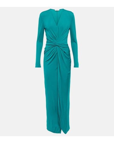 Diane von Furstenberg Addams Maxi Dress - Blue
