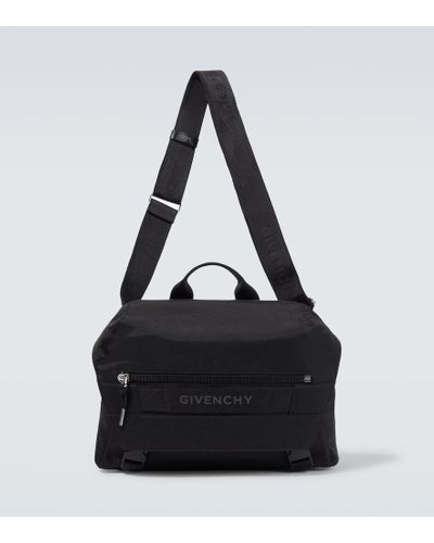 Givenchy Borsa a spalla G-Essentials in canvas - Nero