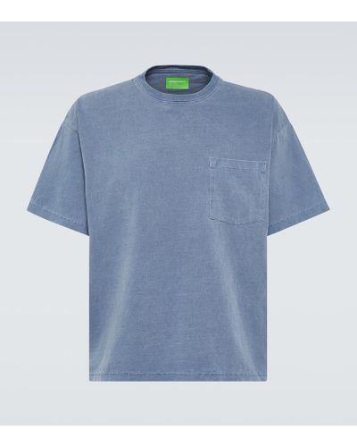 NOTSONORMAL Cotton Jersey T-shirt - Blue