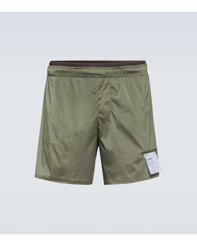 Satisfy Shorts TechSilk aus Jersey - Grün
