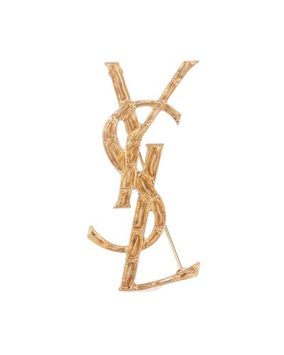 Saint Laurent Opyum YSL Twisted Brooch