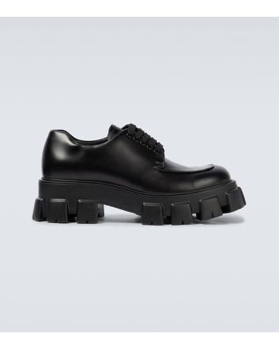 Chaussures derby Prada pour homme | Réductions en ligne jusqu'à 31 % | Lyst