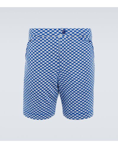 God's True Cashmere Cashmere Bermuda Shorts - Blue