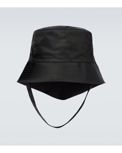 Prada Hut aus Re-Nylon - Schwarz
