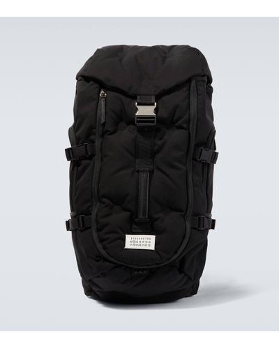 Maison Margiela Glam Slam Large Quilted Backpack - Black