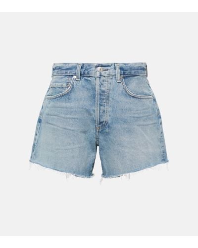 Citizens of Humanity Shorts Annabelle di jeans - Blu
