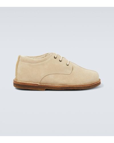 Undercover X Astorflex Suede Desert Boots - Natural