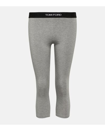 Tom Ford Cropped leggings - Gray