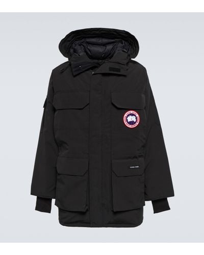 Canada Goose Blouson expedition noir rembourré en duvet