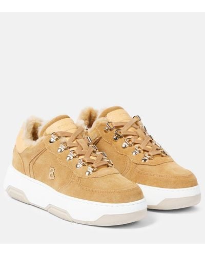 Bogner Sneakers Ottawa in suede - Metallizzato