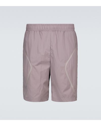 A_COLD_WALL* * Welded Technical Shorts - Purple