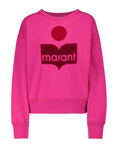 Isabel Marant Isabel Marant, Etoile Mobyli Cotton-blend Sweatshirt - Pink