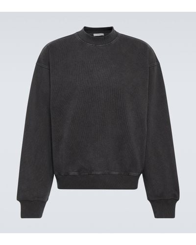 The Row Samson Cotton-blend Sweatshirt - Grey