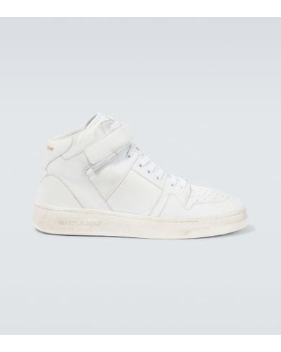 Saint Laurent Sneakers LAX aus Leder - Weiß