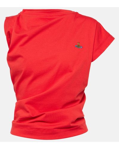 Vivienne Westwood T-shirt Orb en coton - Rouge