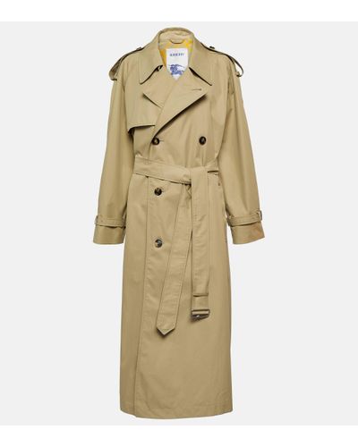 Burberry Trench-coat en coton - Neutre