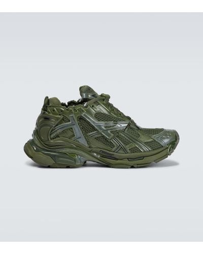 Balenciaga Sneakers Monocolor Runner - Verde