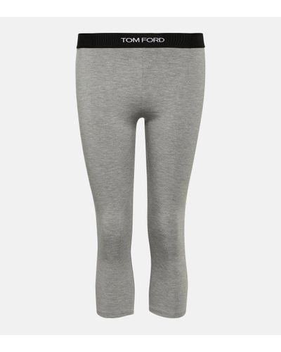 Tom Ford Cropped leggings - Grey