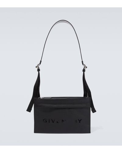 Givenchy G-essentials Coated Canvas Shoulder Bag - White