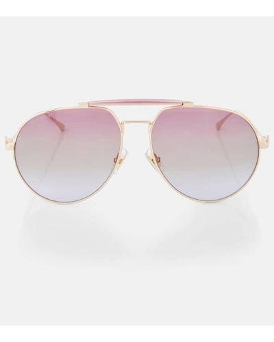 Etro Pegaso Aviator Sunglasses - Pink