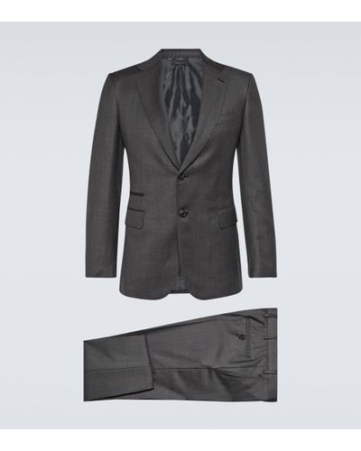 Brioni Wool Suit - Black