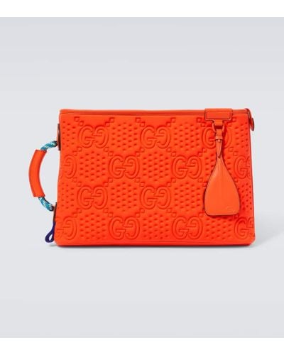 Gucci Bustina Large con pelle - Rosso