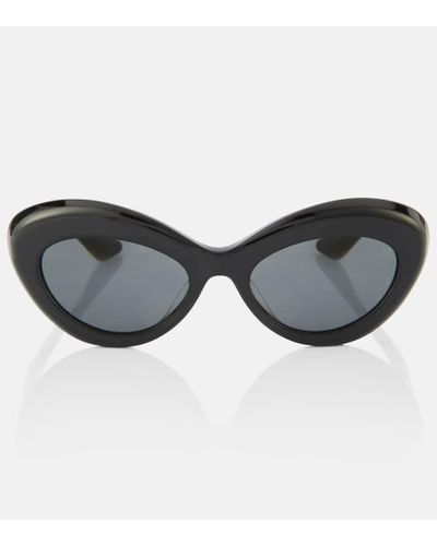 Khaite X Oliver Peoples 1968c Cat-eye Sunglasses - Brown