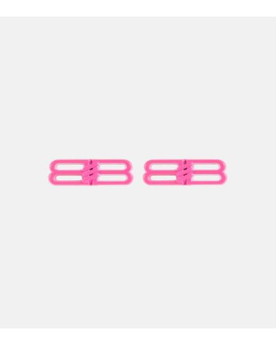 Balenciaga Ohrringe BB Icon - Pink
