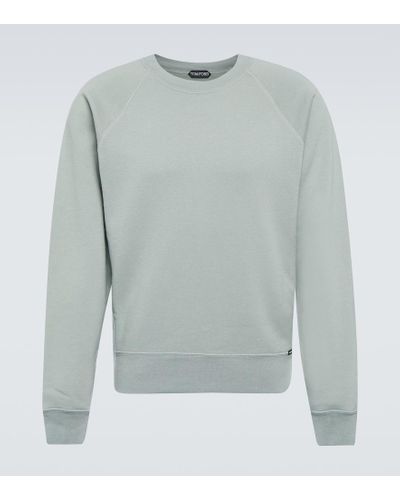 Tom Ford Sweatshirt aus Baumwolle - Grau